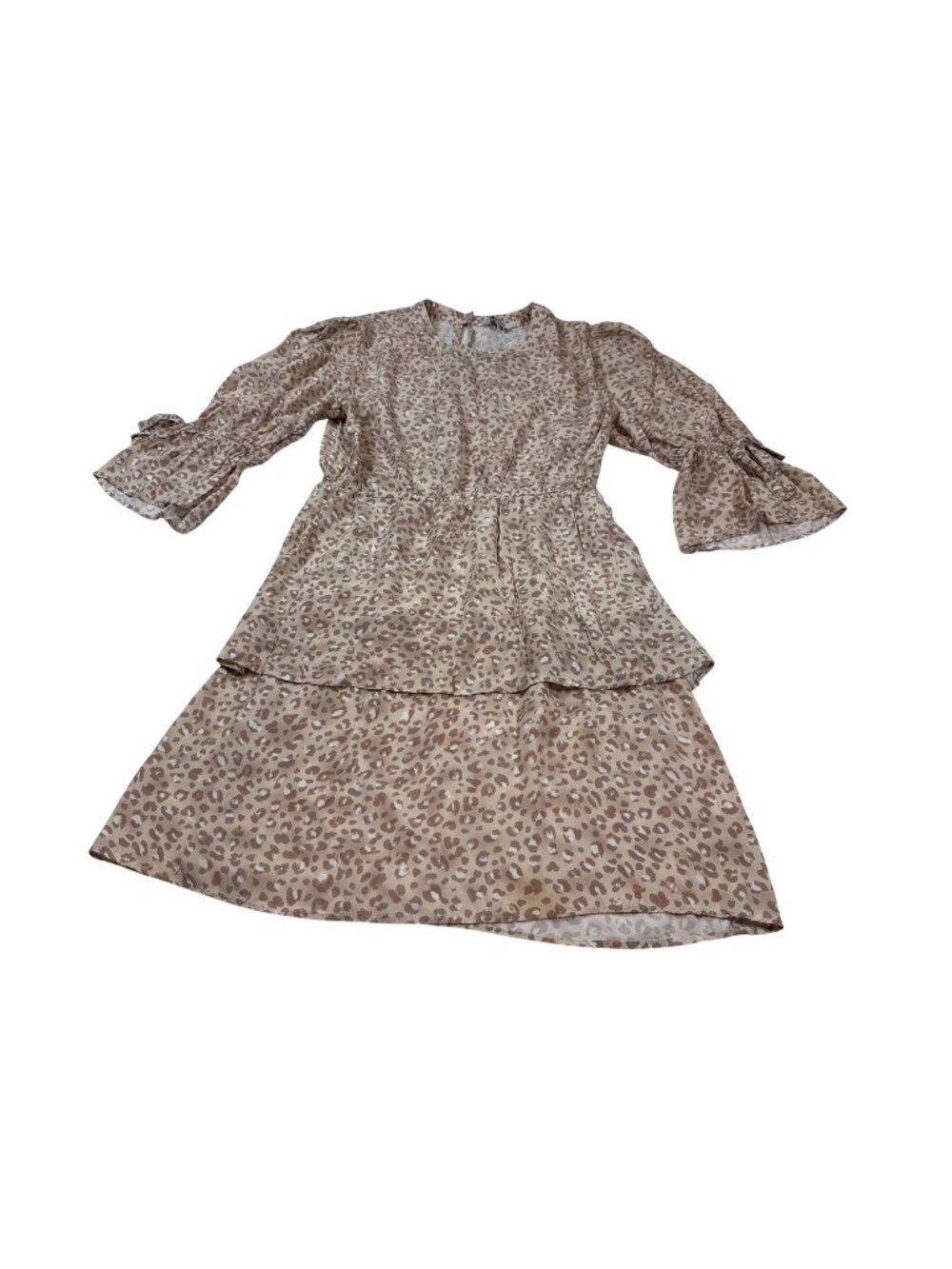 LaRoque Original Large Leopard Print Dress Viscose & Silk Blend (1219)